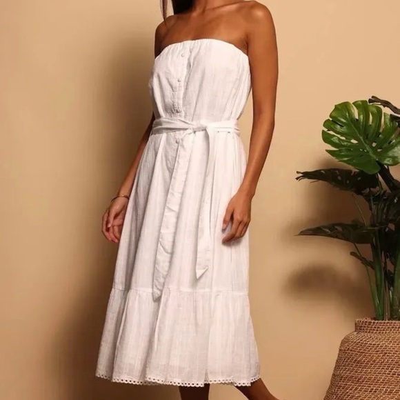 Shore Dresses & Skirts - Shore Gingham Midi Dress